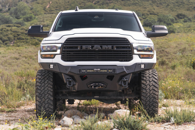 Ram 2500 Front Bumper - DV8 Offroad - Spec Series - Micro-Texture Black Powder Coated - `19-`26